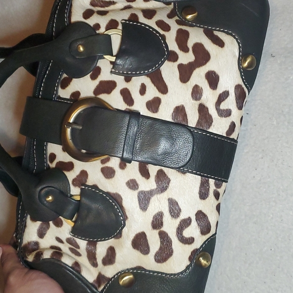 Michael Rome Design Animal Print Bag - Picture 2 of 9